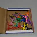 50 Pack Magnetic People Figures, Colorful Magnet Man for Ages 15+, Humanoid Magnetic Men, Funny for Women, Fridge Magnets for Refrigerator, Office, Locker Decor, Whiteboard