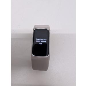 Fitbit Charge 6 Fitness Tracker with Google apps, Heart Rate on Exercise Equipment, 6-Months Premium Membership Included, GPS, Health Tools and More, Porcelain/Silver, One Size (S & L Bands Included)