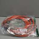 Go Green Power Inc. 16/3 25ft Outdoor Extension Cord with Lighted End - Contractor Grade, Durable, and Moisture Resistant - Ideal for Heavy Duty Tools - GG-13725 (Orange)