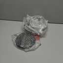 LASZOLA 6 Tier Black Earring Holder Organizer Tree Women Display Storage for Stud and Hoop, Large Cool Rotating Clip Stand for Pierced and Dangle Earring, Vertical Metal Tower Carousel with 480 Holes