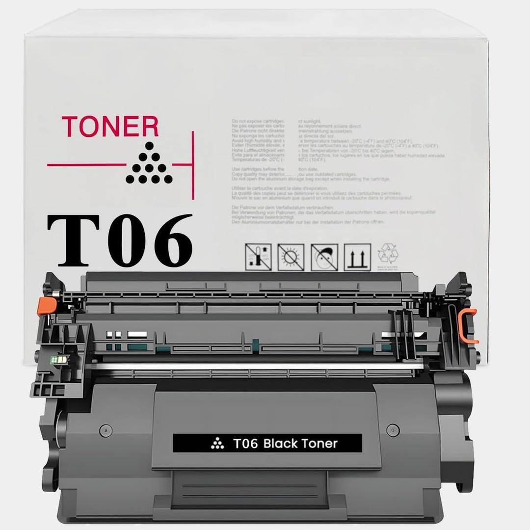 T06 Black Toner Cartridge High Yield T06 Toner Black Replacement for Canon ImageCLASS X MF1643i II MF1643iF II ImageRUNNER 1643i 1643iF 1643P Printer
