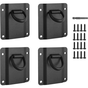 4 Pack Heavy Duty Tie Down Anchor Truck Bed Tie Downs Car Accessories Fit for 2015-2025 Ford F150 F250 F350 & Raptor 2026 Replace# FL3Z-99000A64-B & FL3Z-9928408-AB
