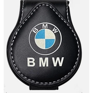 DSVI Car Sunglass Holder, Eyeglass Holder for BMW X1 X3 X7 X5 X6 1 3 5 6 Series Z4 7 M Series, Sunglass Hanger Mount for Car Sun Visor, Interior Accessories, Black