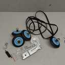DV42H5200EP/A3 DV42H5200EW/A3 Dryer Roller Belt Kit Fit for Sam-sung DV45H7000EP/A3 DV48H7400EW/A2 DV42H5000EW/A3 DV48J7700EW/A2 DV40J3000EW/A2 DV45H7000EW/A2, Roller #DC97-16782A, Belt #6602-001655