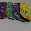 Newcotte 12 Pcs Eye Patch for Kids Toddler Reusable Adjustable Girls Boys Eyepatch for Glasses Left or Right Eye Patch, Assorted Patterns(Fresh)