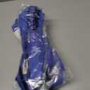 5 x Small Pencil Case Pouch for Girls and Boys Kids, Large Capacity Canvas Pen Bag School Supplies, Portable Pencil Case, Simple Zipper Stationery Bag for Women Men Adults (Light Blue