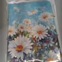 Vimorco Slim Case for iPad 9th 8th 7th Generation 10.2 Inch 2021 2020 2019, White Flower for iPad 10.2 Case Hybrid Shockproof Protector Cover for iPad 7/8/9 Gen Adjustable Stand Auto Wake/Sleep, Daisy