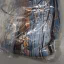 Rustic Daisy Bathroom Hand Towels Set of 2 Blue Brown Floral Farmhouse Fingertip Towels for Bathroom Spring Botanical on Wooden Decorative Absorbent Soft Kitchen Towels for Home Spa Gym Hotel