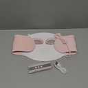 LED Face Mask Light Therapy, 4 Modes Portable Red Light Therapy for Face, 2000mAh Rechargeable Remote, Blue, Orange, 850NM Infrared & Red Light Mask, 400 LEDs, Timing Function, at Home & Travel