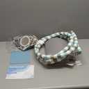 Blissful Diary Baby Play Gym Mat, Play Mat Activity Mat with 6 Detachable Toys for Stage-Based Sensory & Motor Skill Development, Easy to Install & Clean, Baby Essentials Gift, Sage Green