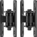 SPARKWHIZ 7" Heavy Duty Gate Hinge, Bolt onto or Weld on Gate Hinge with Needle Roller Bearing for Driveway Vehicular Pedestrian Gates, 2 Pack