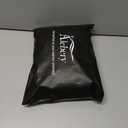 Alebery 27 Inch Drawstring Ponytail Extension for Black Women Deep Curly Ponytail Extension Synthetic Mixed with Human Hair Hairpieces Afro Kinky Curly Pony Tail for Daily Use (Brown)