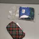 Wegreeco Washable Male Dog Belly Band (Stylish Pattern) Dog Diapers Male Washable Male Dog Belly Wrap, (Blue, Green, Red Plaid, M)