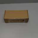 Tbestmax 10oz Qtips Holder - Plastic Apothecary Jar with Gold Lids for Cotton Swab, Cotton Round Pads, Floss - Gold