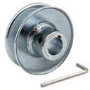 AB300-3/4 Single Groove Web Sheaves, v Belt Pulley 3/4 inch bore 3" OD,Motor Pulley Carbon Steel for A B 5L 4L V-Belts