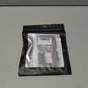 2 x 5" Aluminum House Numbers, Black Metal Address Door Numbers, Metal House Address Number for Outside, Modern Apartment Street Mailbox Number (8)