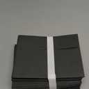 120Qty A7 Black Invitation envelopes 5.25x7.25Inches- windowless design 120GSM self-seal envelopes for invitations, greeting cards, invoices