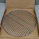 onlyfire Stainless Steel High Heat Charcoal Fire Grate for X-Large Big Green Egg, 17-inch