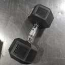 CAP Coated Hex Dumbbell with Contoured Handle, 35lbs