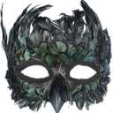Costume Masks Feather Animal Mask Masquerade Bird Mask Halloween Mardi Gras Cosplay Party Masque 