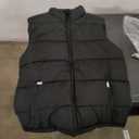 Men's Puffer Vest Outdoor Zipper Vest Warm Sleeveless Men Winter Jackets Water-Resistant, Size: XL