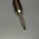 Round Brush Blow Out with Boar Bristles, Nano Thermal Ceramic Ionic Round Hair Brush for Women Blow Drying, Enhance Texture for Styling (1.75 Inch Barrel, 2.9 Inch with Bristle)