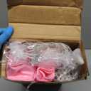 Sumbababy Princess Castle Tent for Girls Fairy Play Tents for Kids Hexagon Playhouse with Fairy Star Lights Toys for Children or Toddlers Indoor or Outdoor Games (Pink)