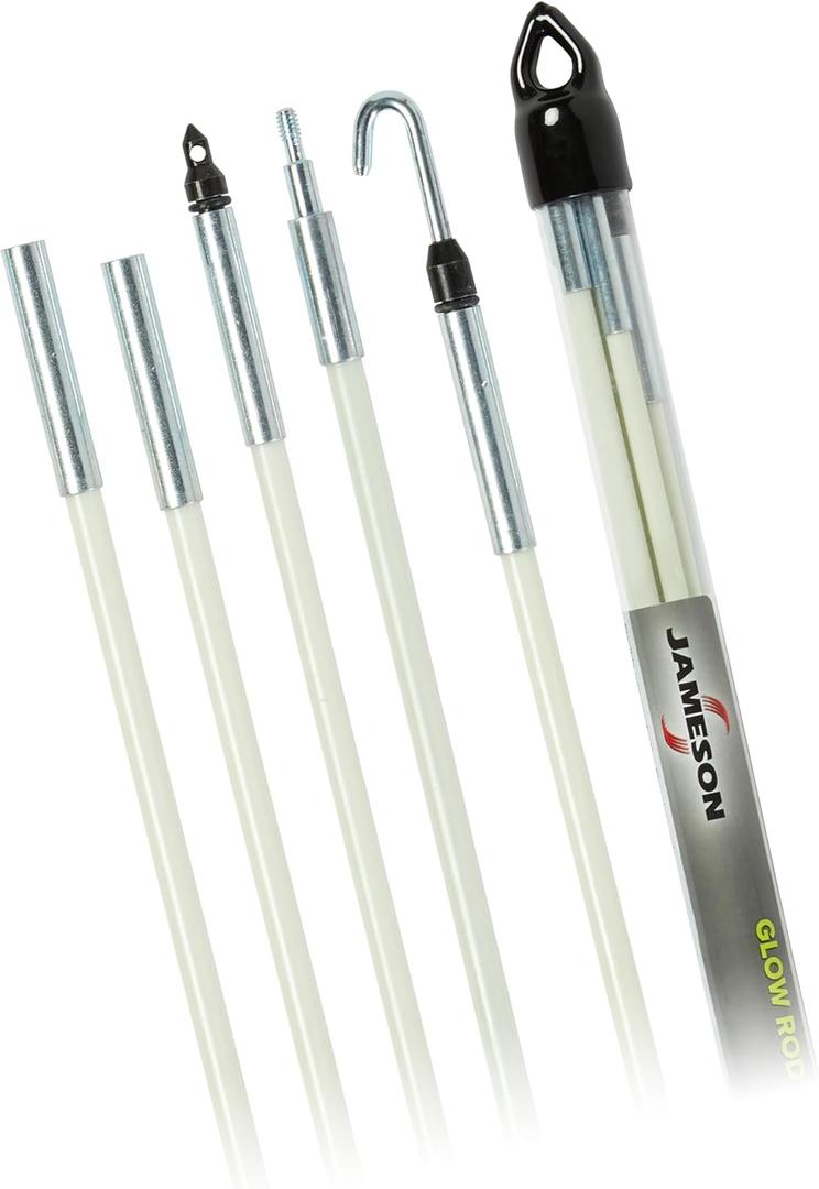 Jameson 7-36-23T Fiberglass Glow Rod Kit, 24'
