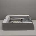 PetSafe ScoopFree Crystal Pro Legacy Self-Cleaning Automatic Litter Box - Uncovered Motion-Sensing Cat Box with Integrated Health Counter - Includes 1 Disposable Crystal Litter Tray (Standard)