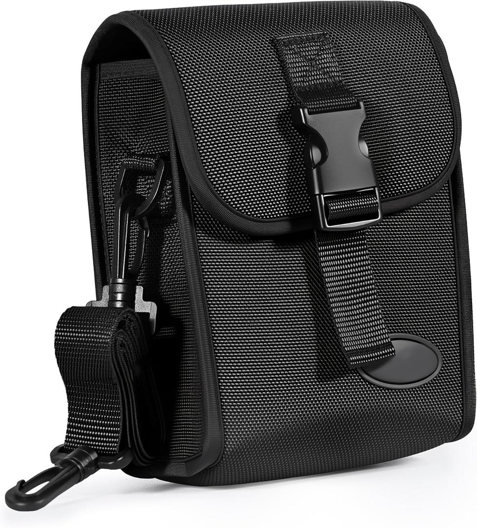 Universal 50mm Roof Prism Binocular Case, Portable Binocular Bag with Detachable Shoulder Strap, Accessory for Valuable Binoculars
