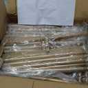 6.6FT x 6.6FT Square Metal Arch Backdrop Stand Gold Wedding Arch Frame, Balloon Arch Frame for Weddings, Baby Showers, Photo Booths, Anniversaries, Outdoor Garden Arbor & Events