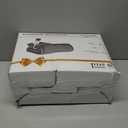 Homemate Electric Heated Blanket Twin - 62"x84" Heating Bed Blankets Throw with 10 Heating Levels 8 Hours Auto Off Fast Heating Over-Heated Protection Ultra Soft Warm Flannel ETL Certified Grey