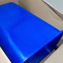 Rubbermaid Commercial Products Deskside Recycling Can, 10.25-Gallon/41-Quart, Blue Recycling Symbol, Plastic, for Bedroom/Bathroom/Office/Under Desk/Sink