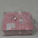 KYODOLED Large Metal Cash Box with Money Tray and Lock,Money Box with Cash Tray,Cash Drawer,9.84"x 7.87"x 3.54" Pink Large