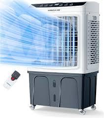 Evaporative Air Cooler, Portable Air Conditioners With 10 Gallon Water Tank