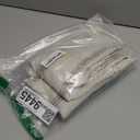 DriftAway Farmhouse Vertical Striped Linen Blend Valances for Windows 18 Inch Blackout Kitchen Curtain Valance for Living Room Country Vintage Lined Rod Pocket Window Toppers 1 Panel