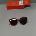 Livho Polarized Sunglasses, Retro & Oversized Shades for Women with Round Lenses
