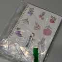 Beginner Watercolor Painting Kit Watercolor Workbook Coloring Book 12 Colors Paint Set with Brush, Easily Master Beginner Friendly Watercolor Paint Set Gift for Adults Teens. (Flowers)