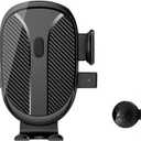 Phone Holder with 17mm Metal Ball Mount Clip Balls Joint Connector Socket Replacement Rotating Balls Head for Most Smartphones Hands-Free 360 Degree Rotation