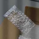 100Pcs Small Bubble Out Bag Pouches 2" x 3.15" Self-Seal Mini Bubble Pouches Cushioning Bags, Double Walled Self-Sealing Protective Wrap Shockproof Foam Bag for Small Business, Shipping, Packing