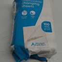 KinderSense Disposable Changing Pads for Baby Diaper (100 Sheets) | Portable Changing Pad Liners (23" x 17.5") | Paper Top Layer - Waterproof Bottom Layer | Leak Proof Infant Changing Mat