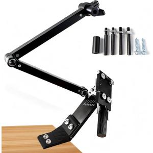 Lawn Mower Blade Sharpener 15-45 Adjustable Frame With Ball Bearings Lawn Mower Blade Sharpener Tool For Standard Straight/Covered/High-Lift Mower Blades Compatible With Most Angle Grinders (Black)