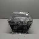 Rear Bike Basket - Large Bicycle Rear Basket with Cargo Net and Waterproof Cover, Wire Bike Baskets Rear Large Capacity (NO Bike Rack Include)