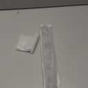 6 Inch Square Ceiling Mount Shower Arm with Flange, Stainless Steel Matte Black Replacement Rain Shower Head Extension Arm