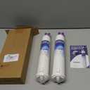 Pureline Replacement for Everydrop Filter 3, EDR3RXD1, 4396710, 4396841 Water Filter, Kenmore 46-9083, 46-9030 Refrigerator Water Filter (2 Pack)