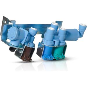 242253002 Water Inlet Valve Replaces for Frigidaire FGHF2366PF FGHD2368TF FPBS2777RF6 FFHB2740PS3 LGUB2642LE3 FGHB2866PFGA FGHB2866PF9A FFHB2740PS4 FPBS2777RF1 FGHF2344MF5 FGHB2866PF2 Refrigerator