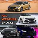 labwork Headlights Replacement for Honda Civic 2016 2017 2018 (Factory Halogen) Front Head Lamps Headlights Pair Left+Right Side (Passenger Driver Side)