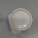 4pcs White Ceramic Seasoning Dishes Appetizer Plates,3 Inches