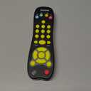 KALUYA Baby TV Remote Toy, Toddlers Remote Control Toy Kids Realistic Play Remote Early Educational Baby Musical Toys with Light and Sound English French Spanish for Infant Boys Girls 6 Month+, Black