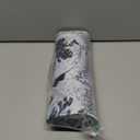 Black and White Japanese Wave Dragon Gaming Mouse Pad - Abstract Mat with Non-Slip Rubber Base, 31.5x11.8 Inch, Stitched Edges - Desk Pad for Office and Home